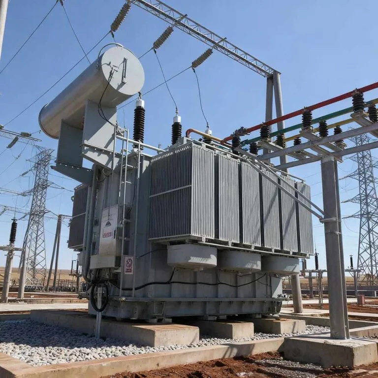 Transformador reductor de potencia de 220 kV (2)