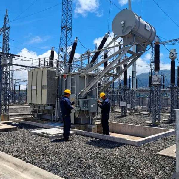 Transformador de potência trifásico OLTC de 66 kV com 2 enrolamentos 1 Transformador de potência trifásico de 66 kV (1)