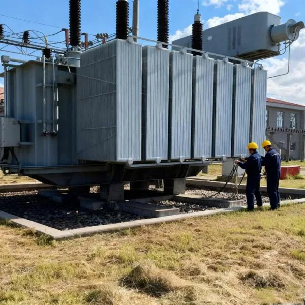 Transformador de potência trifásico OLTC de 66 kV com 2 enrolamentos 53 Transformador de potência trifásico de 66 kV (2)