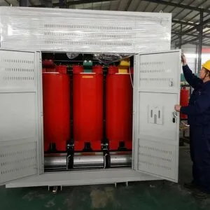 Máy biến áp phân phối điện ba pha SCB11 2500kva loại khô 18 dự án máy biến áp điện lực (13)