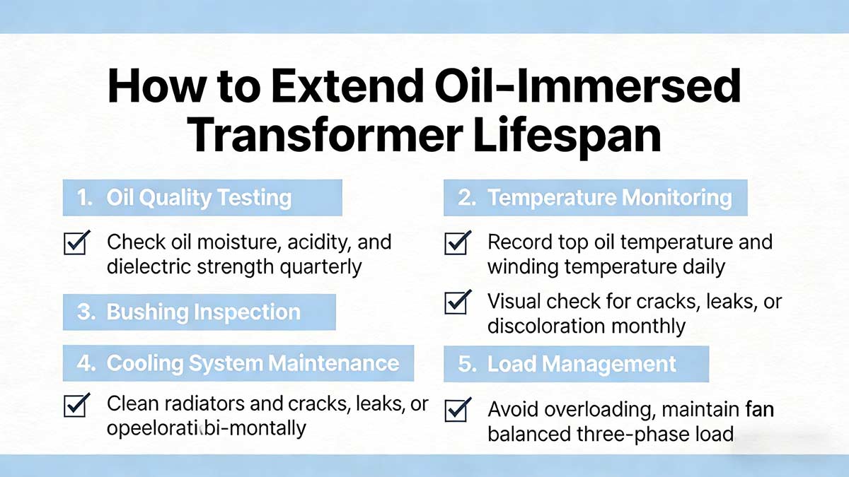 Avoid Costly Failures: Understand Oil-Immersed Transformer Lifespan 4 Oil-Immersed-Transformer-Lifespan-4
